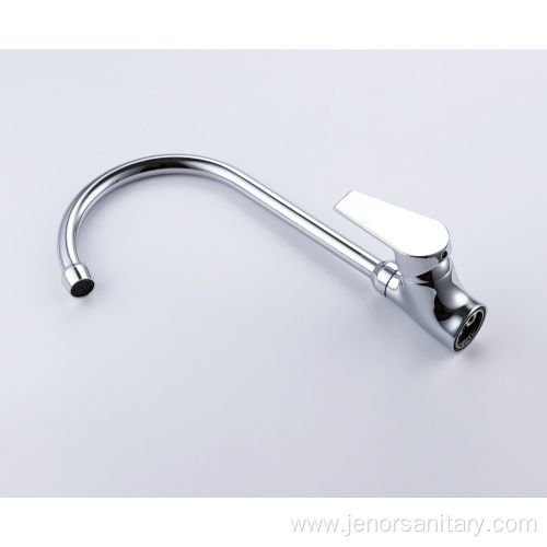 Polished Surface Treatment Gooseneck Mixer Brass Mixer